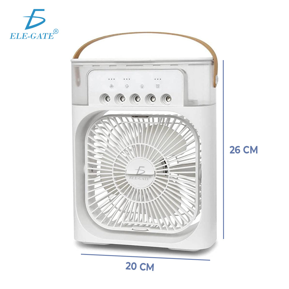 Ventilador de Aire Acondicionado Portátil Tanque de Agua USB con Luz LED CLR64