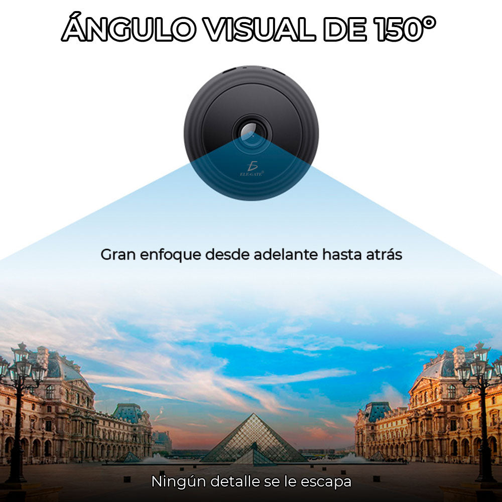 Mini Cámara Portátil Wifi Con Visión Nocturna WEBA9