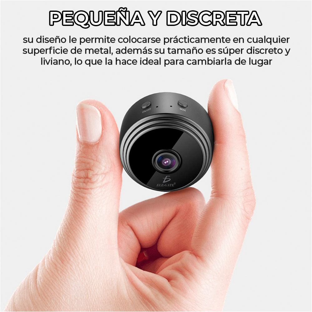 Mini Cámara Portátil Wifi Con Visión Nocturna WEBA9