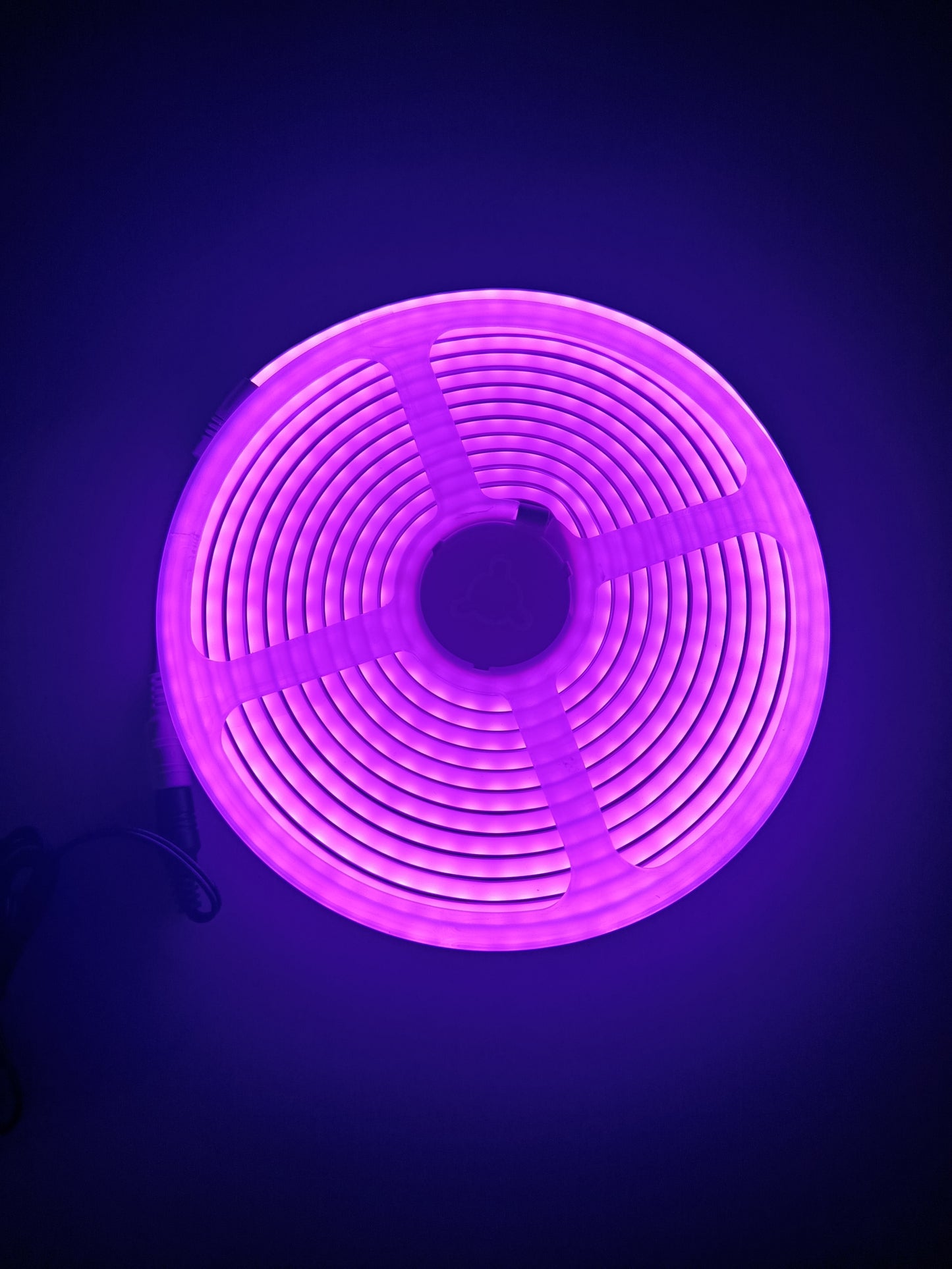Tira led neon flexible 5 metros con eliminador