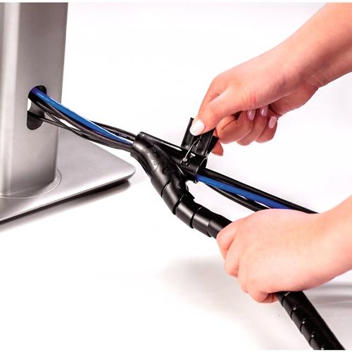Organizador De Cables Con Cremallera 2 Metros De Largo