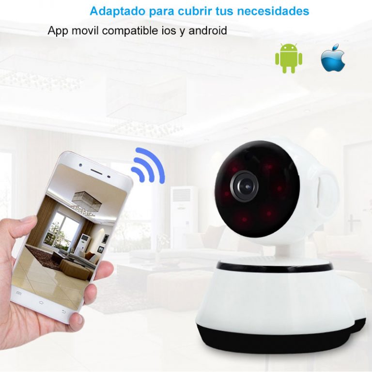 Cámara De Seguridad Wifi Hd Con Alarma web22