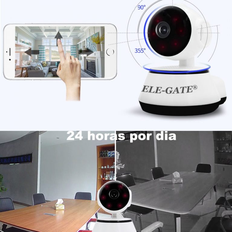 Cámara De Seguridad Wifi Hd Con Alarma web22