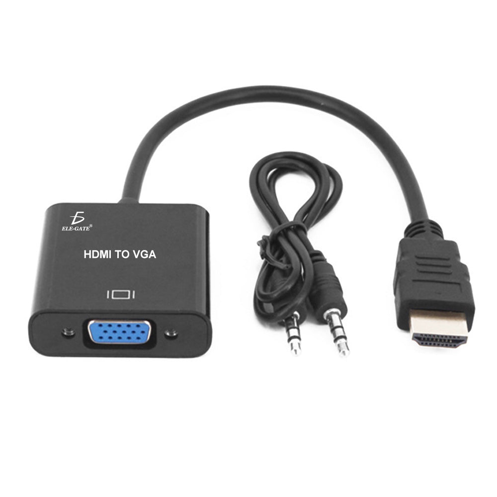 Convertidor Hdmi A Vga con Audio