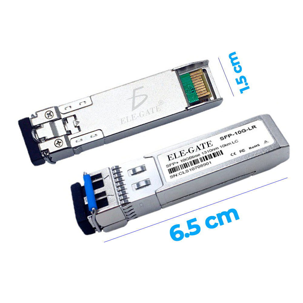 Transceptor 10GBase LR SFP LC Módulo Monomodo 10G Model:CON.SFP10GAIR