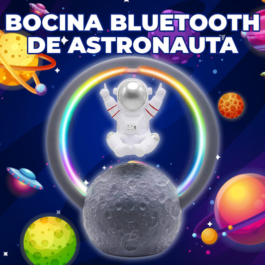 Bocina Bluetooth Astronauta con Control Remoto y Luz RGB