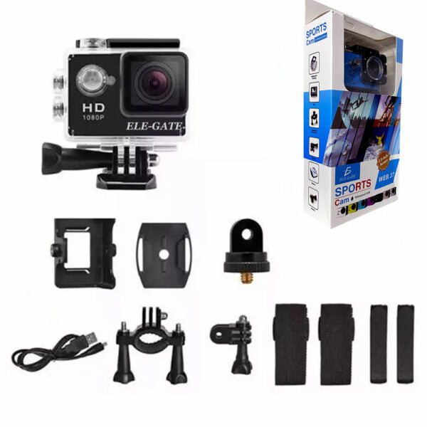 Sports Camara Deportiva Tipo Gopro Sumergible 1080p WEB37