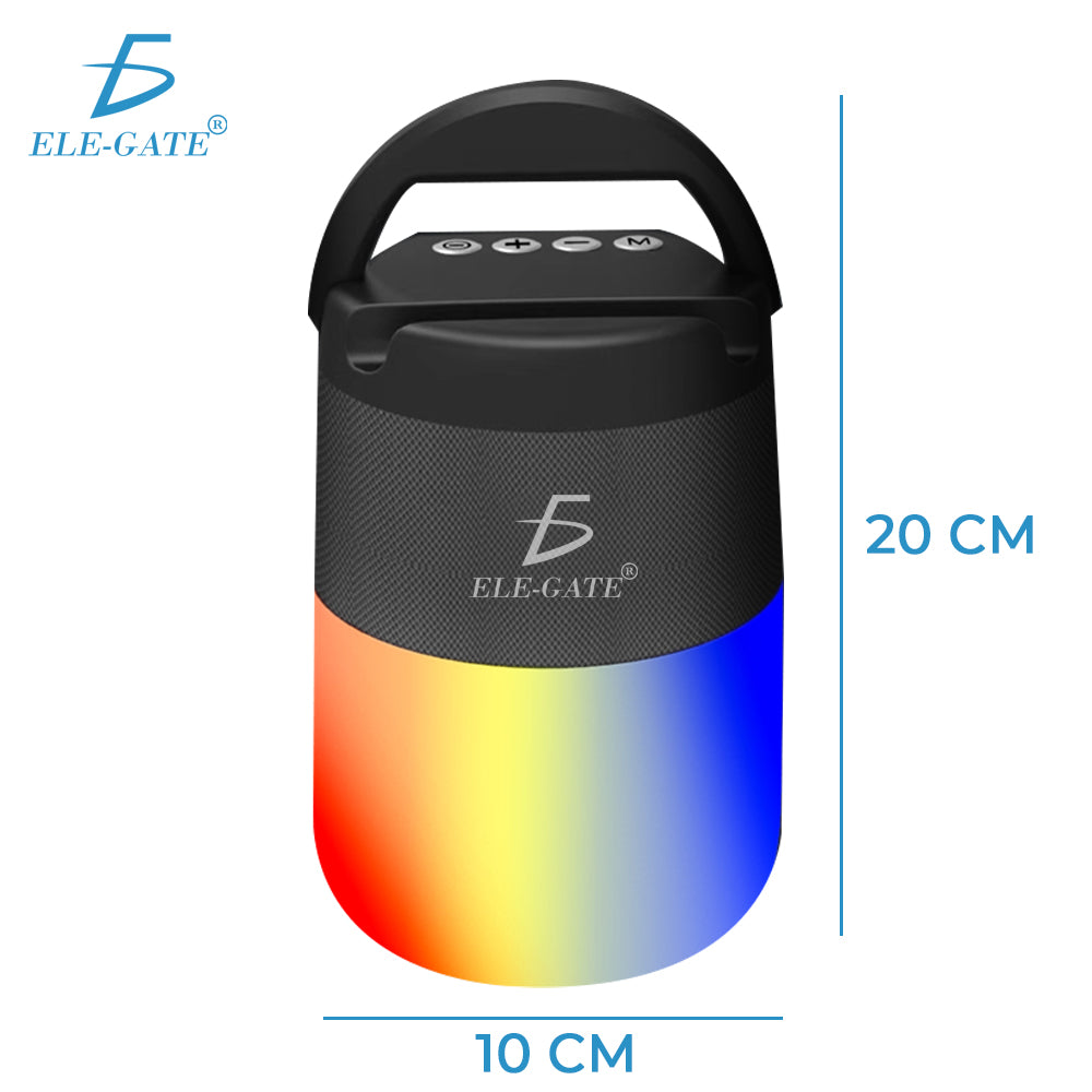 Bocina Bluetooth portátil con Luces RGB