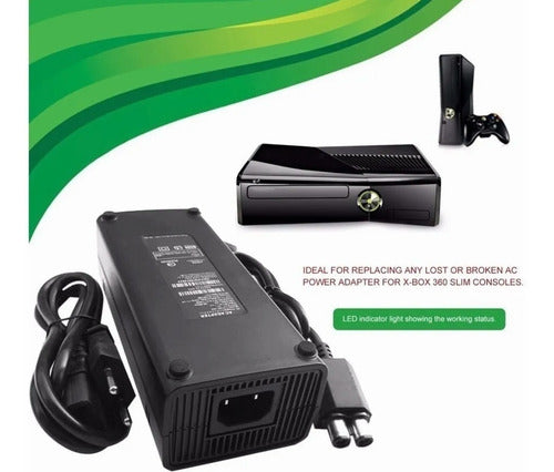 Cargador Eliminador Para Xbox 360 Slim Genérico