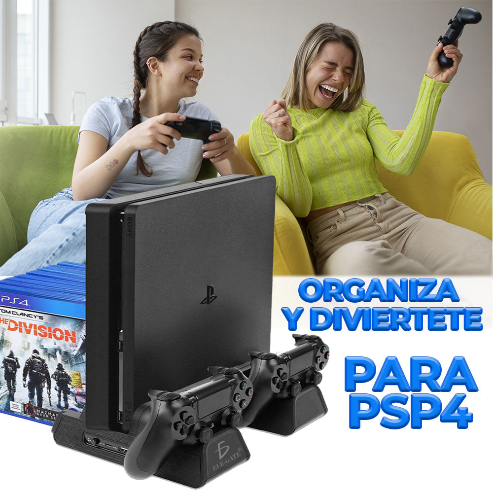 Base Soporte de refrigeración y carga multifuncional ps4 slim ps4 pro ps4 fat