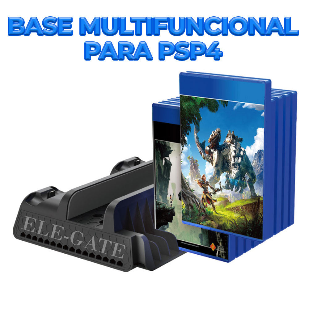 Base Soporte de refrigeración y carga multifuncional ps4 slim ps4 pro ps4 fat