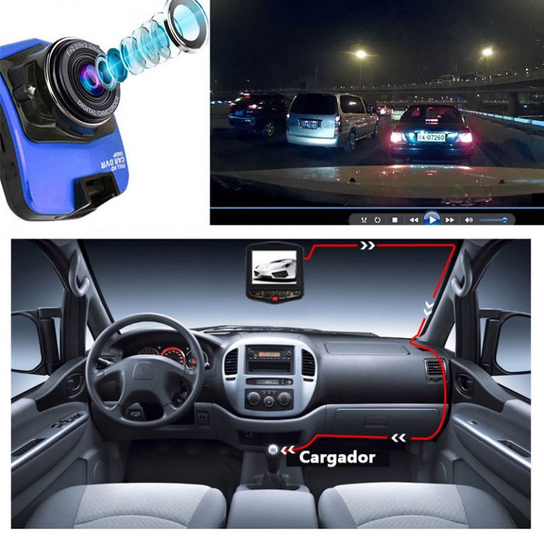 Cámara Seguridad Para Auto Carro Sensor Movimiento Full Hd WEB31