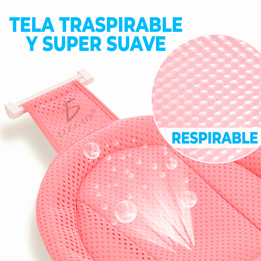 Soporte Tina Bebe Respaldo Bañera Antideslizante hog131