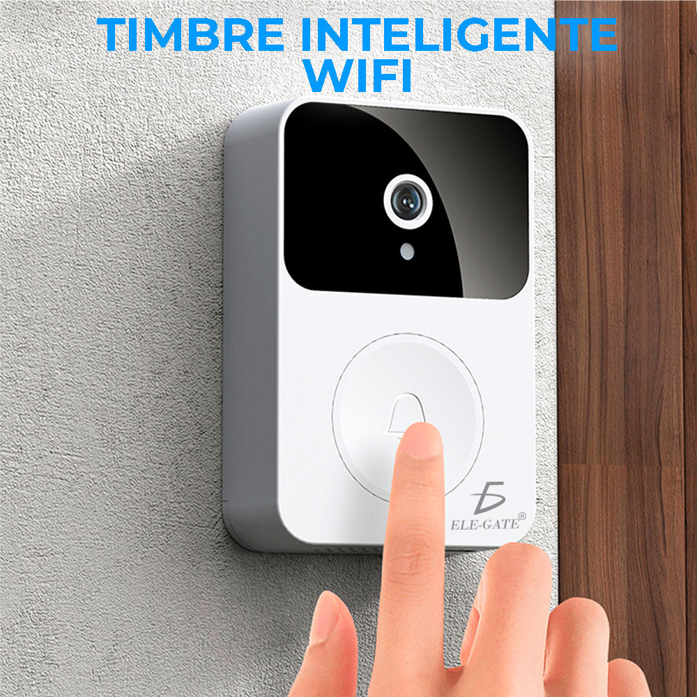 Timbre De Puerta Inalámbrico Con Mirilla Lcd Cámara Wifi HOG.X9