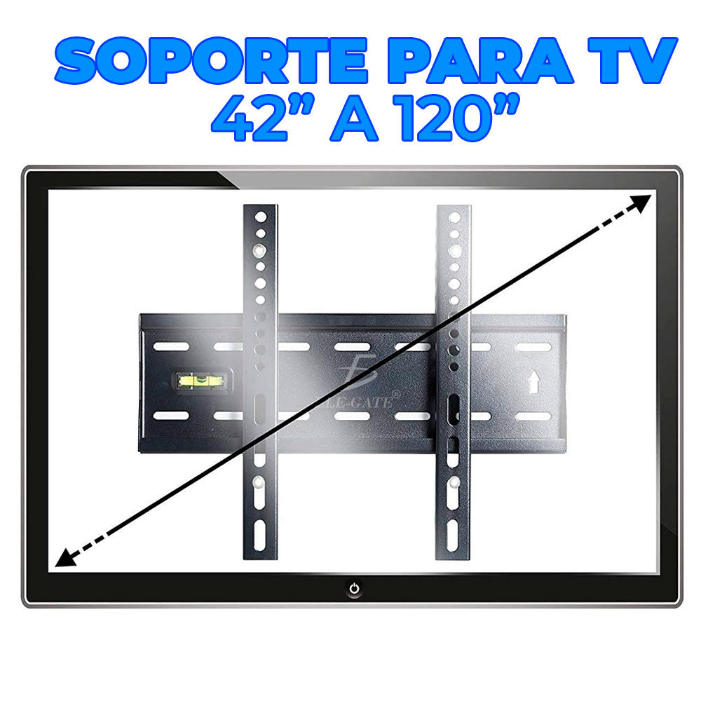 Soporte de Pared para TV LED Inclinable de 42 a 120 Pulgadas HOLD.80