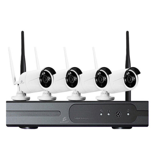 Kit De 4 Camaras Inalambricas Con Dvr para Seguridad Exterior WEB26