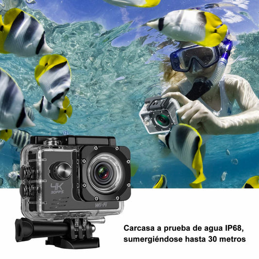 Camara GO PRO de Accion 4K Ultra HD Resistente al Agua Sumergible web38