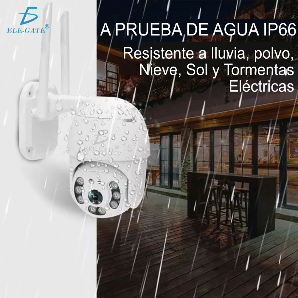 Cámara Wifi Inalámbrica para Exterior Interior Full HD 2MP WEB.58