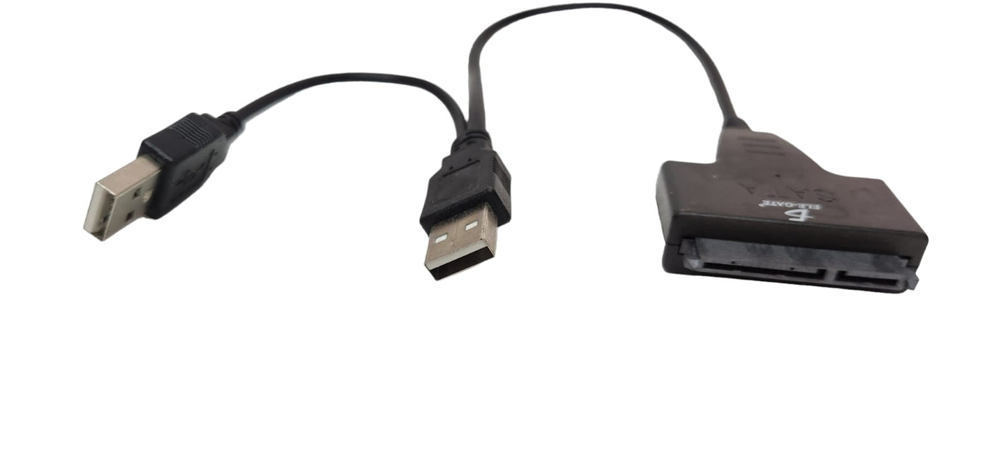 Cable Adaptador DISCO DURO 2.5 Sata A Usb 2.0 con 34