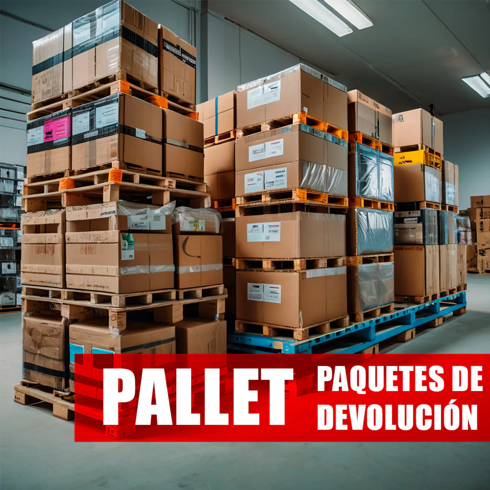 TARIMA DE ARTICULOS DE DEVOLUCION PREMIUM